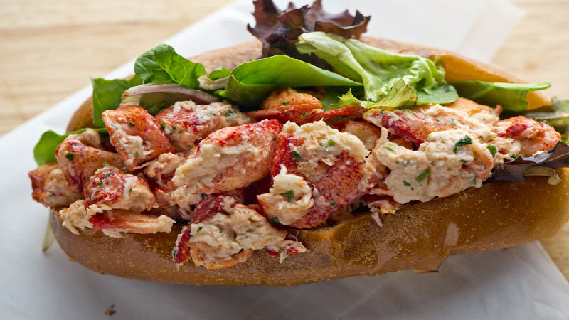 Lobster Roll Makes a Tasty Lunch or Snack